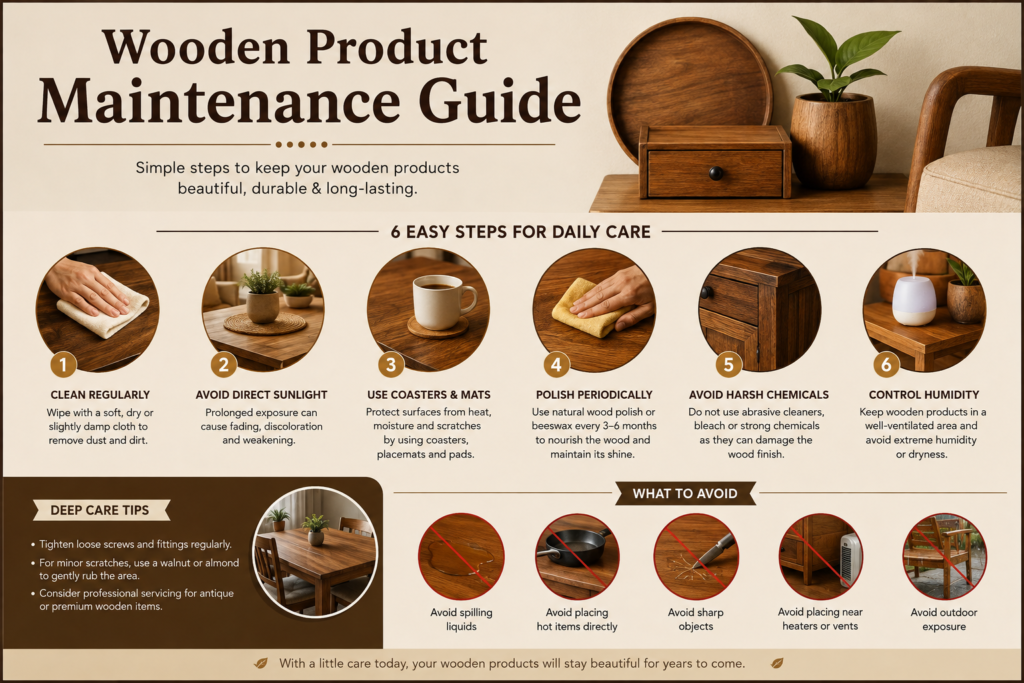 Wooden Product Maintenance Guide