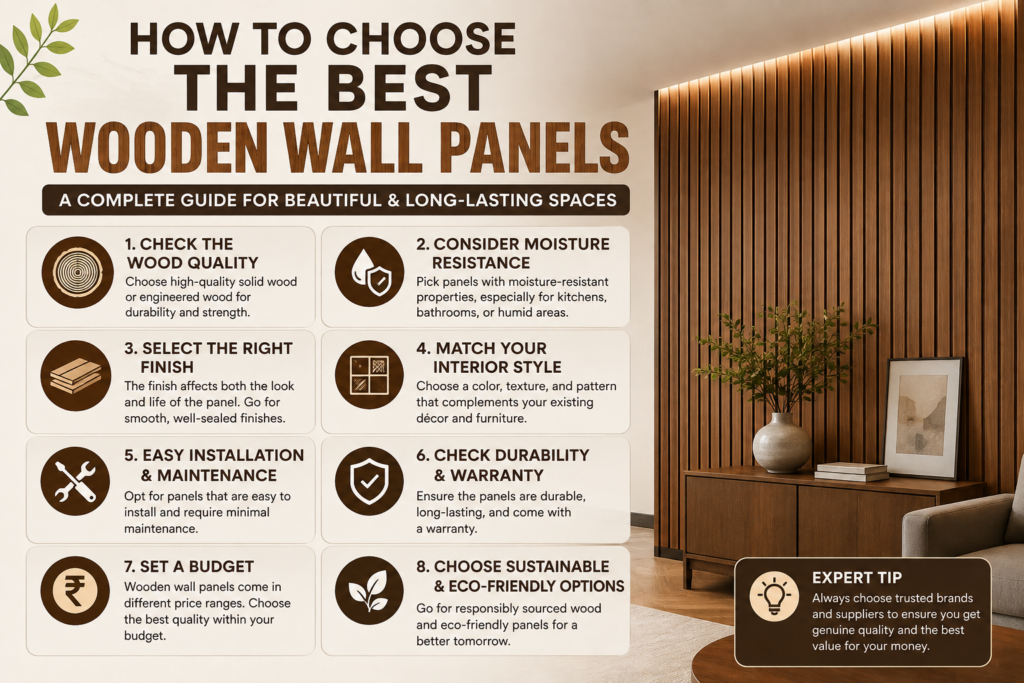 How to Choose the Best Wooden Wall Panels
