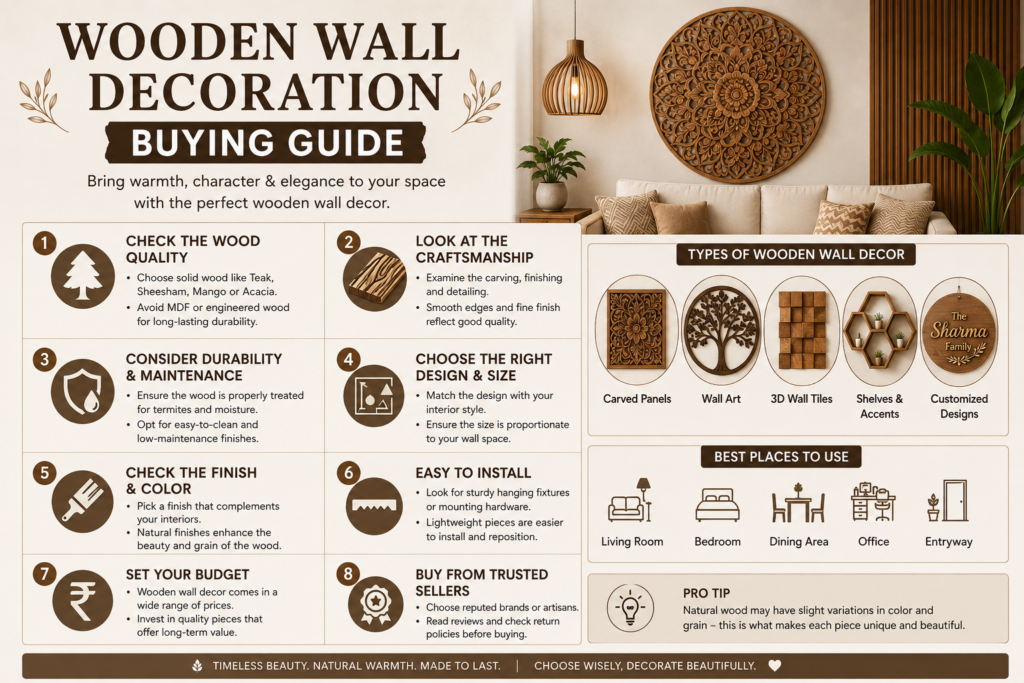 Wooden Wall Decoration Buying Guide