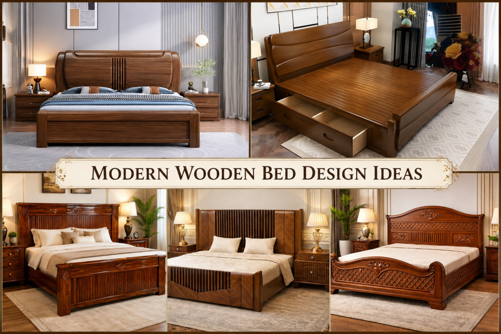 Luxury Wooden Bed Designs