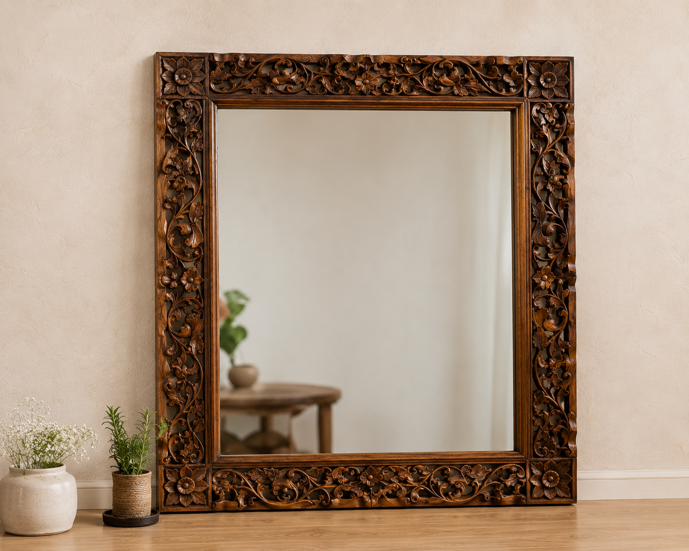 Wooden Mirror Frame