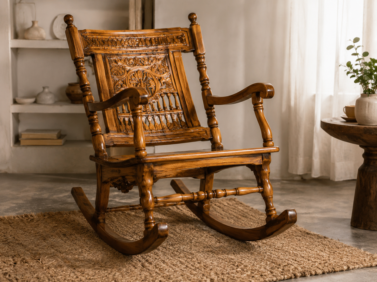 Wooden Rocking Chair